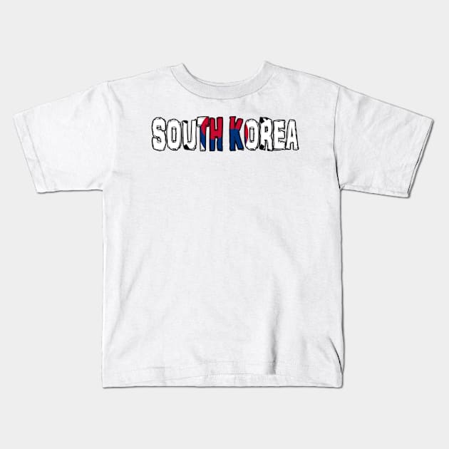 South Korea Kids T-Shirt by Design5_by_Lyndsey